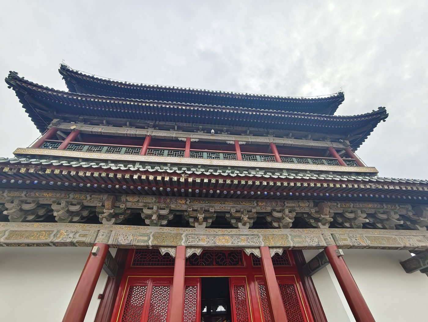 The Bell Tower (Zhonglou), an iconic landmark of Xi'an