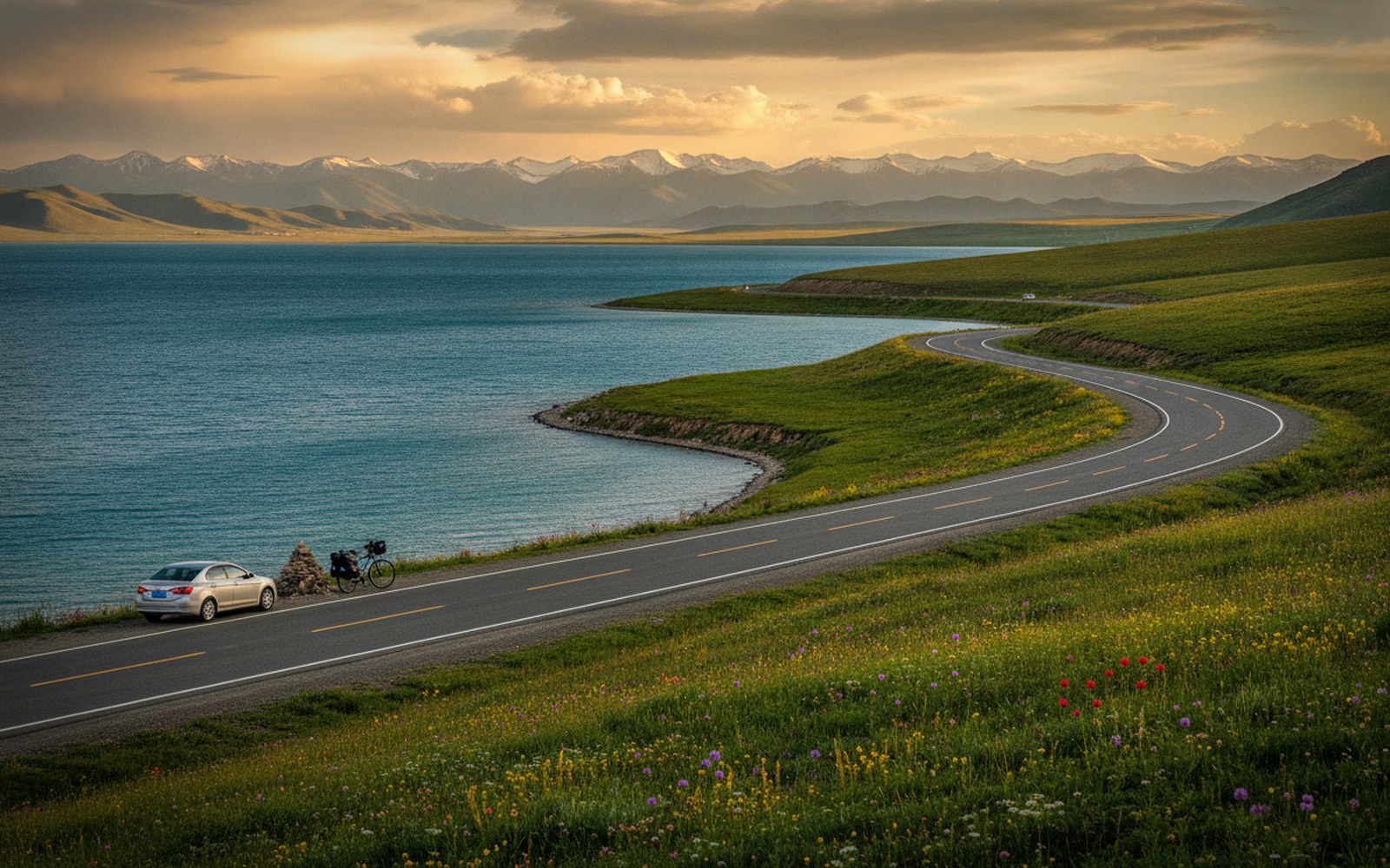 sayram lake