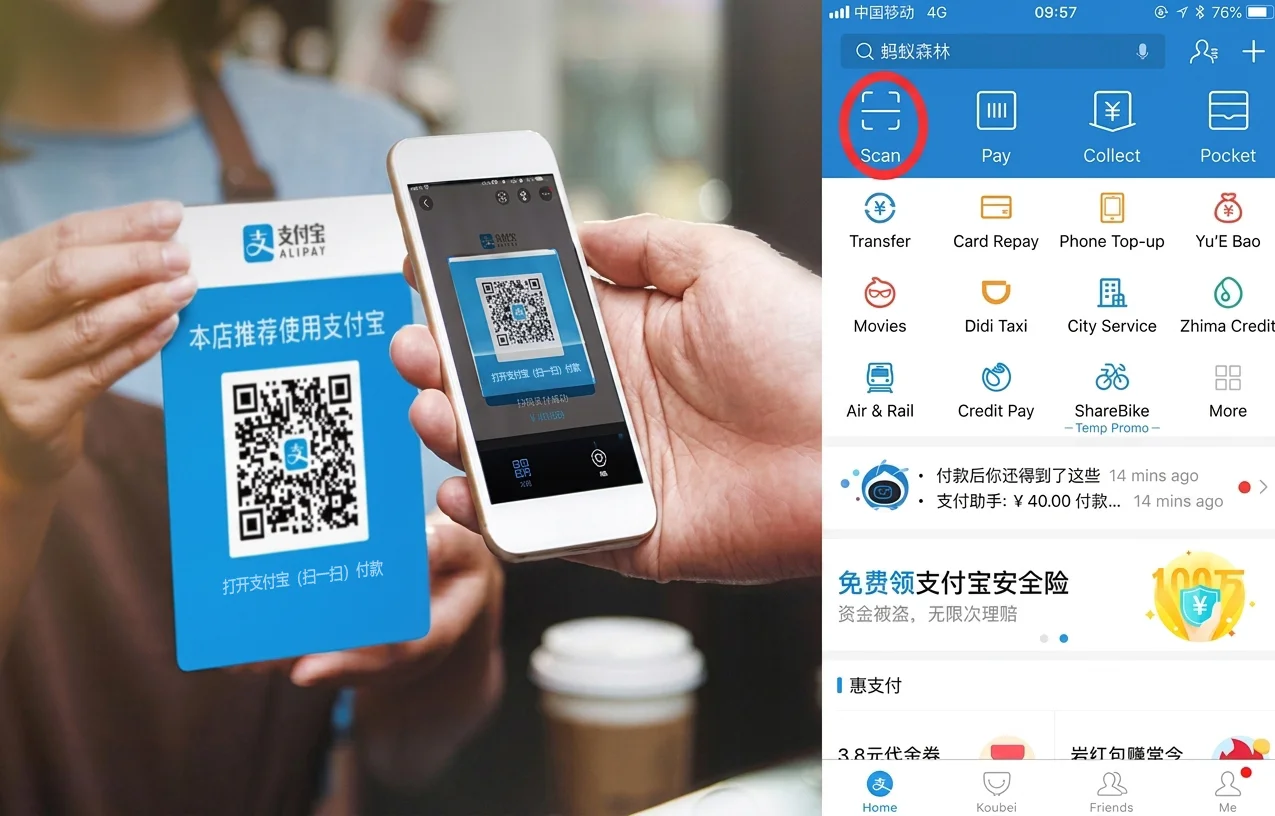 Alipay vs WeChat
