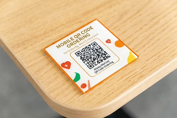 QR code menu