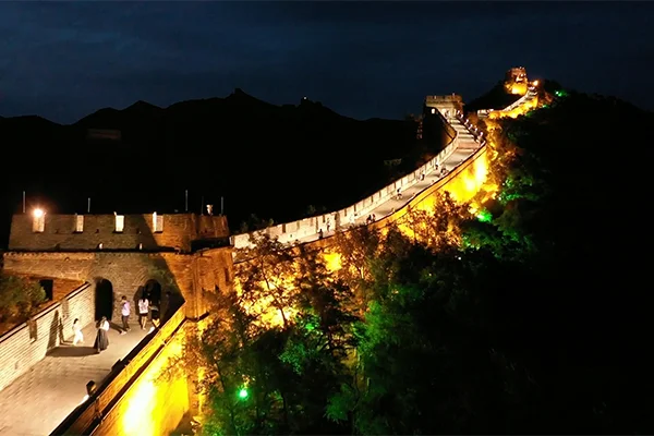 Night Great Wall