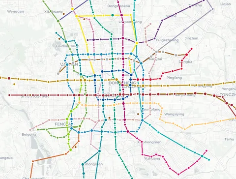 China Subway Map