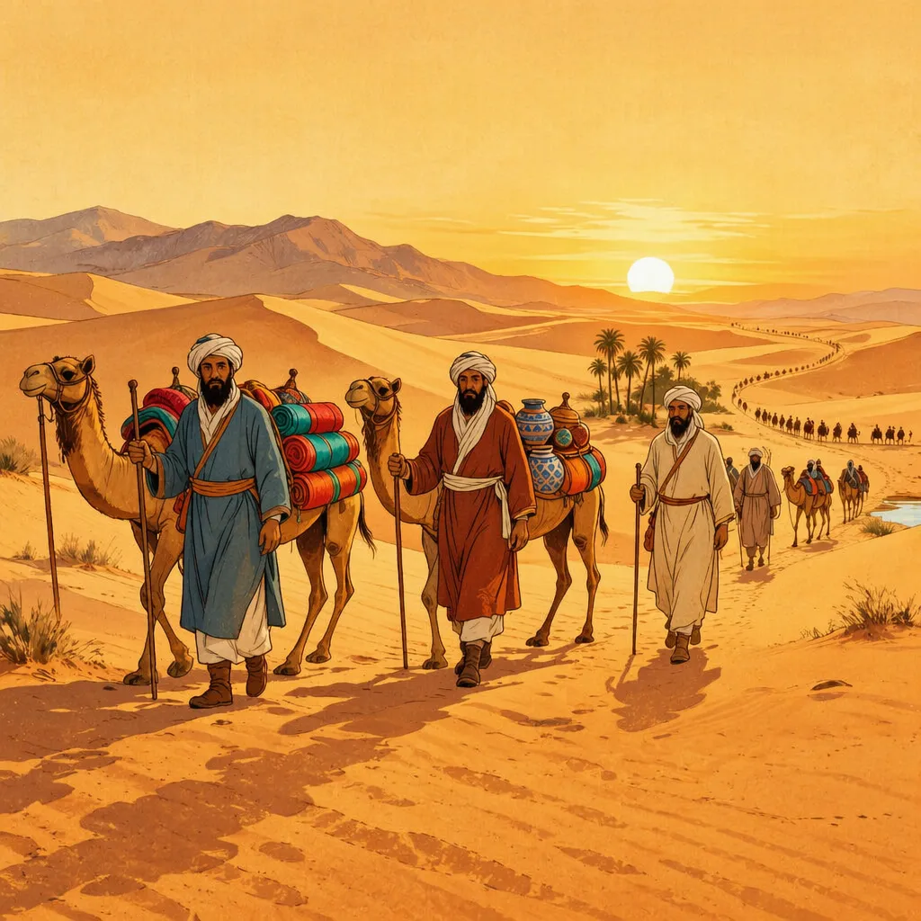 Silk Road Camel Caravan