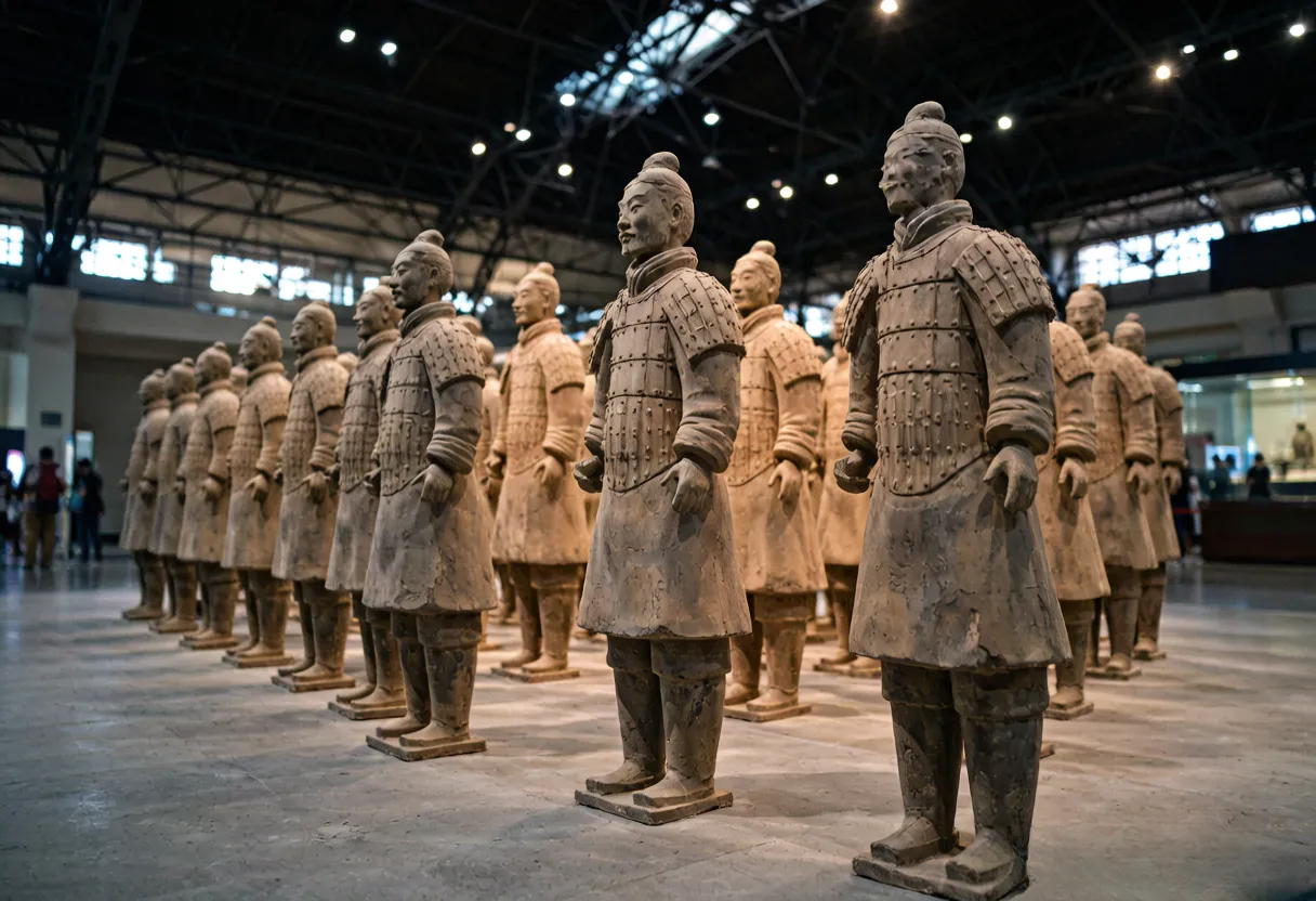 Array of Soldier Warriors