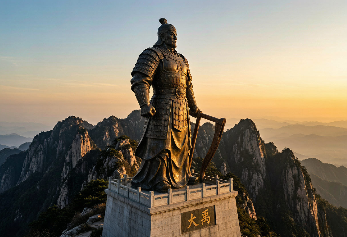 Bronze Statue of Yu the Great