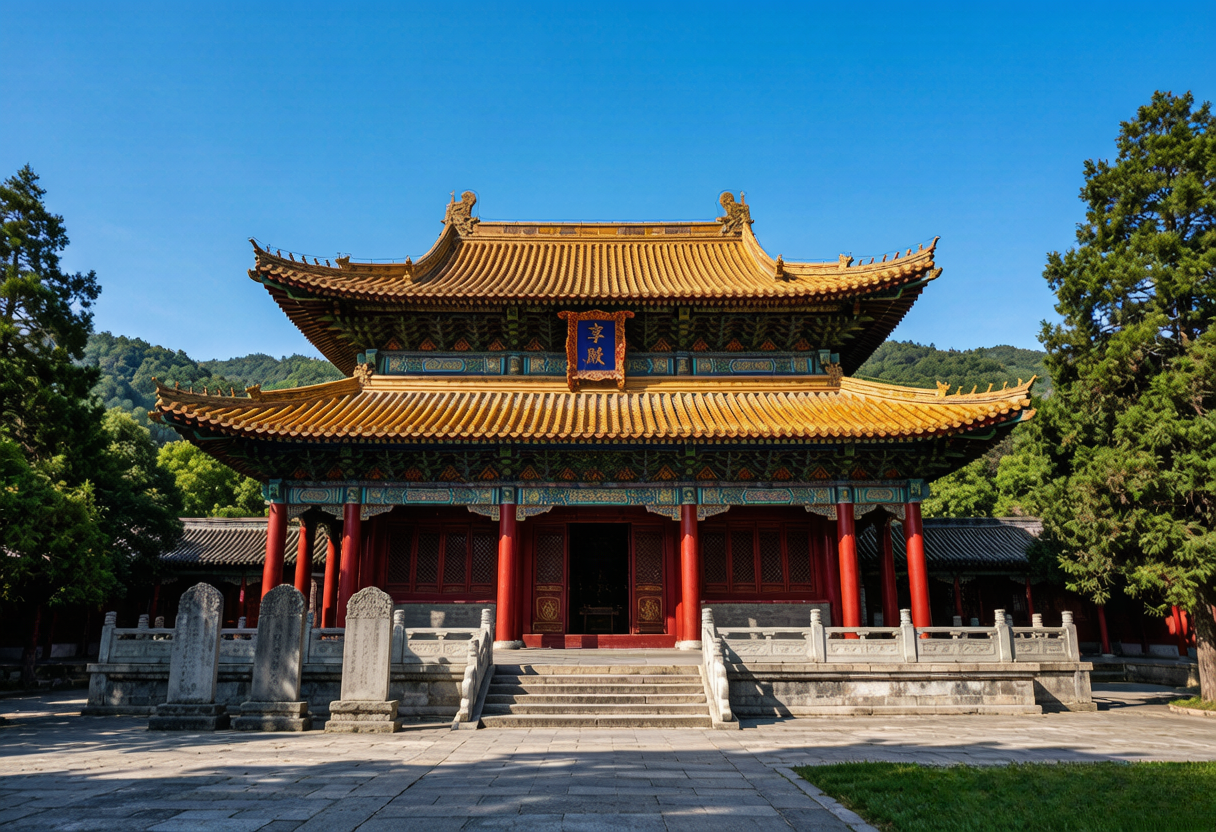 Xiang Hall at Yu Mausoleum