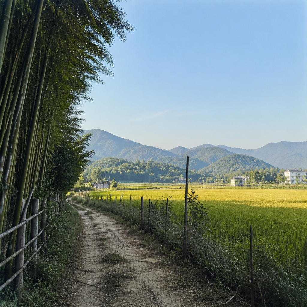 Rural Road in Huaining