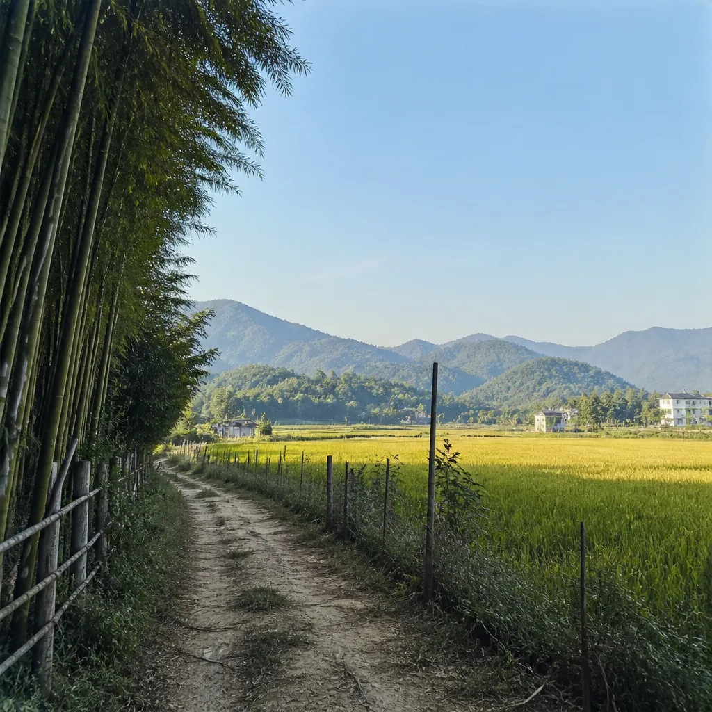Rural Road in Huaining