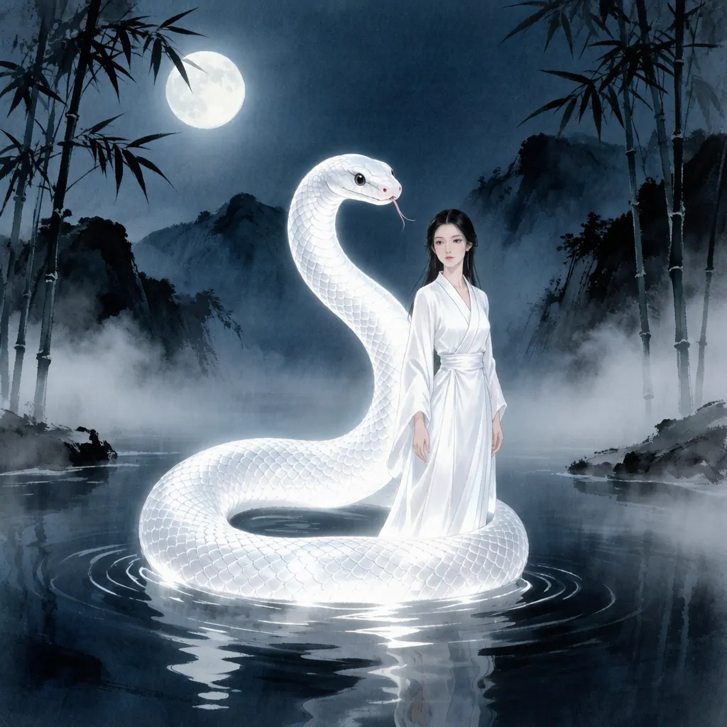 The White Snake Takes Form