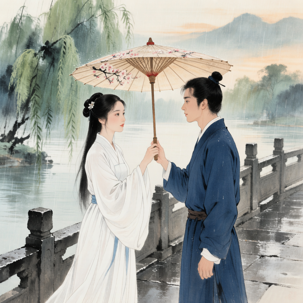 Borrowing an Umbrella at the Broken Bridge