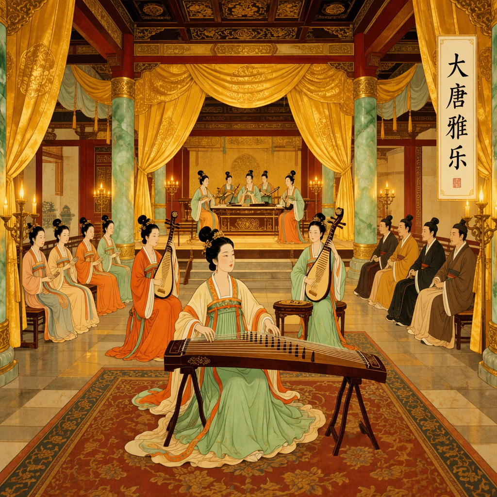 Tang Dynasty court banquet music