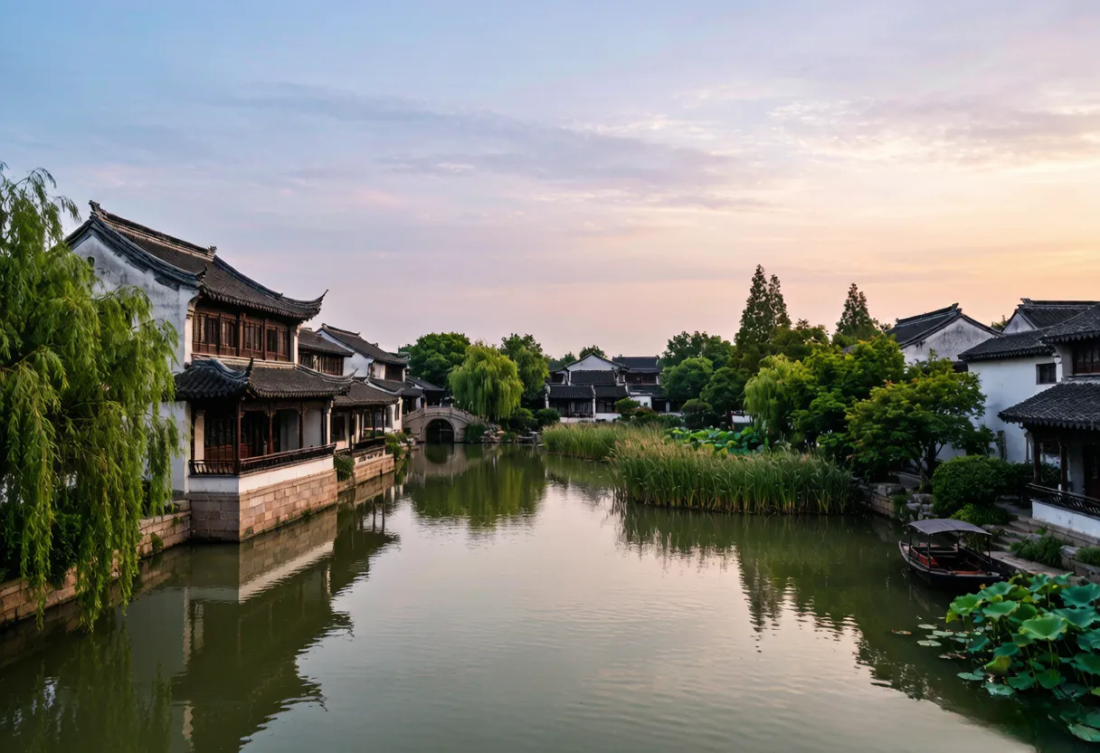 Jiangsu landscape — the homeland of Jasmine Flower