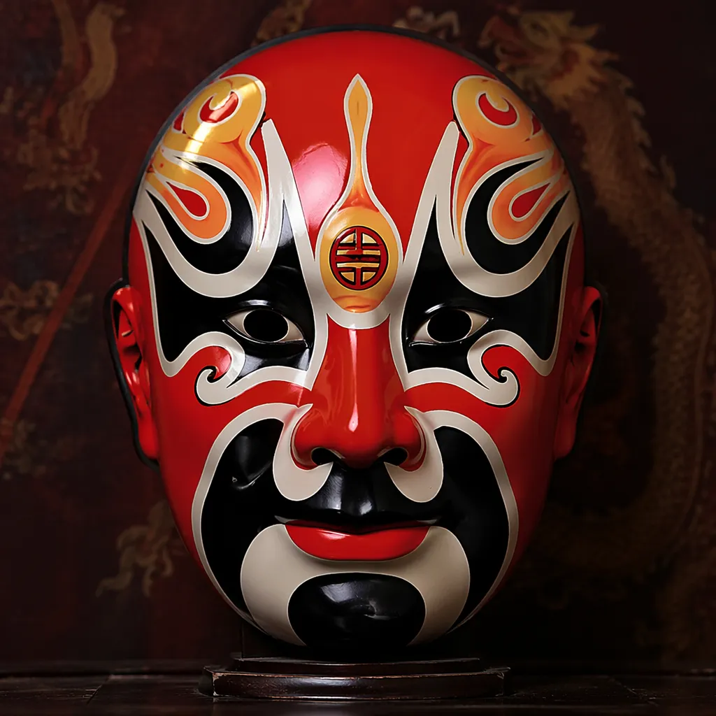 Peking Opera Painted Faces