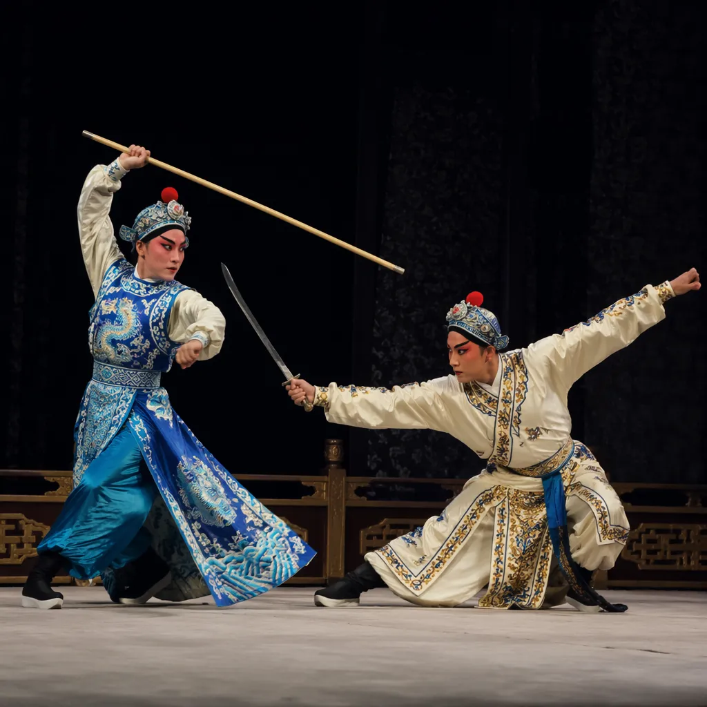 Peking Opera Martial Arts Performance